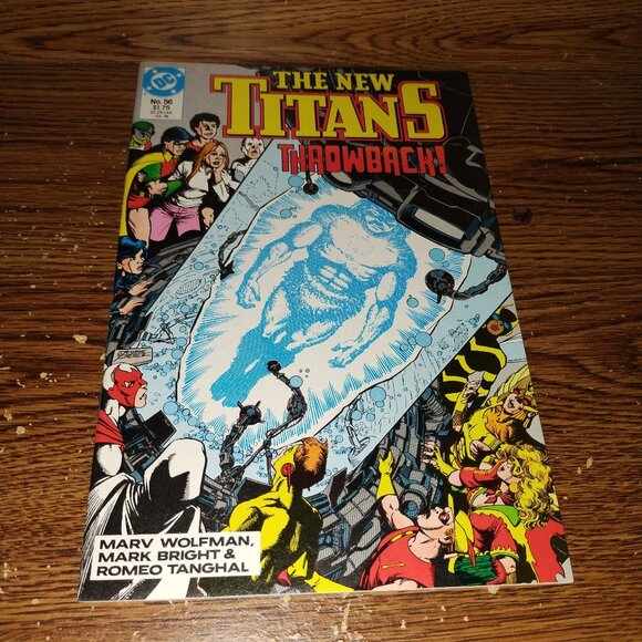 The New Teen Titans #56 (DC comics,1989) - Picture 1 of 3
